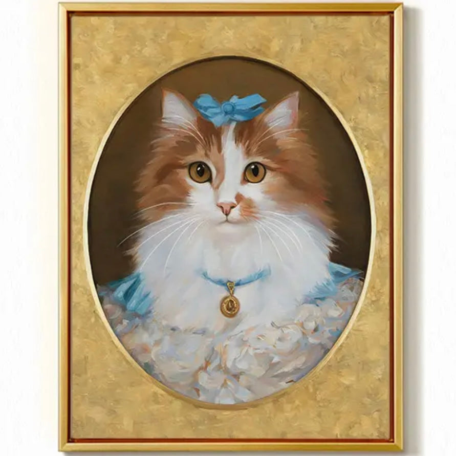 Rectangular Custom Pet Portrait